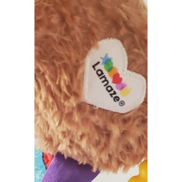 LAMAZE TOMY MORTIMER THE MOOSE BABY ACTIVITY TOY SQUEAKER Clip N Go Rattle Plush - Picture 8 of 9